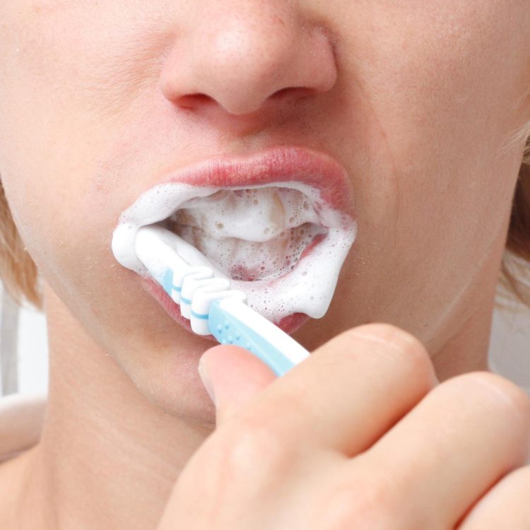 avoid over brushing teeth as can cause gum health issues